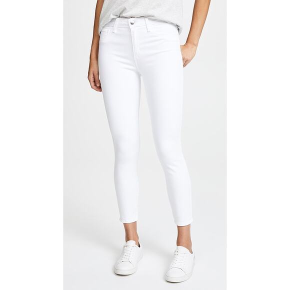 Frame Denim Ali High Rise Cigarette Jeans in Blanc NWT - Picture 1 of 11